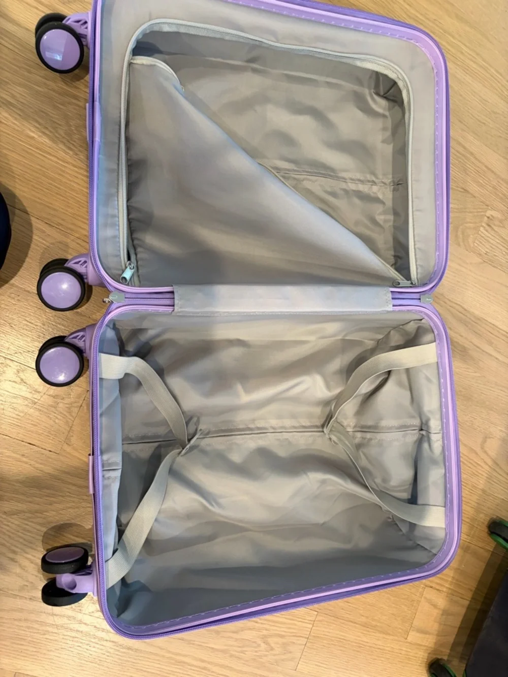 Pottery Barn Kids Pink Hard-Shell Rolling Carry-On Luggage